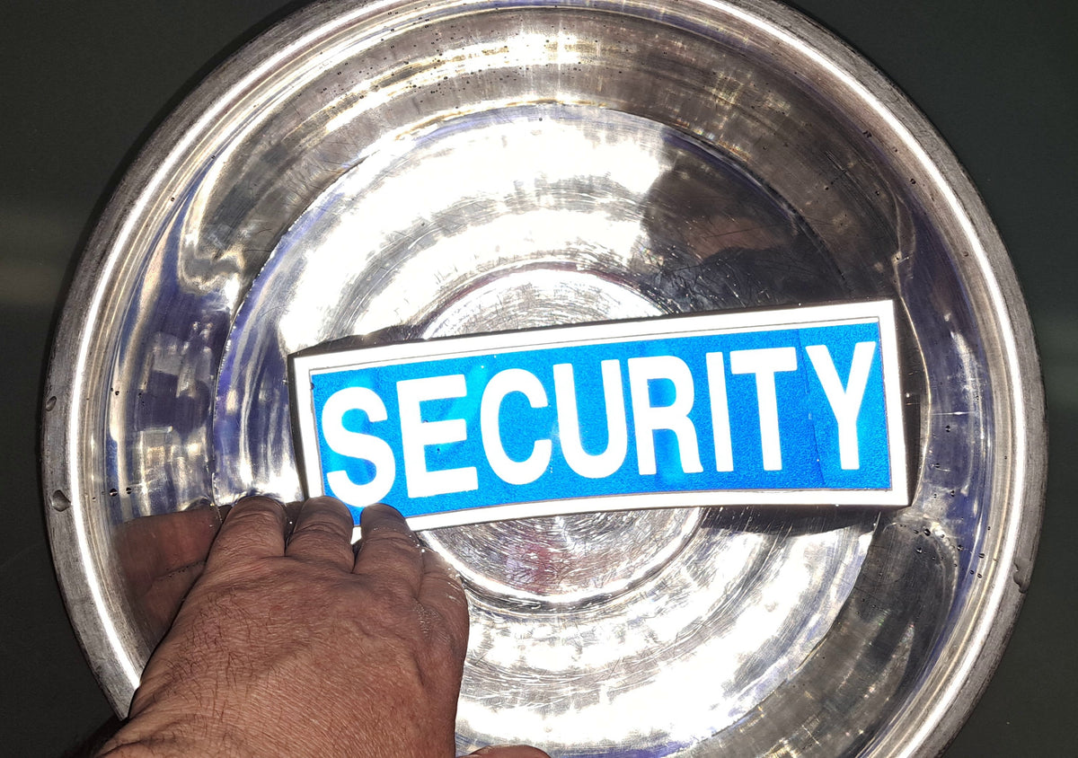 SECURITY BADGE SET COMMERCIAL GRADE