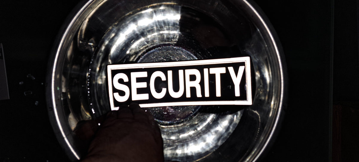 SECURITY BADGE SET COMMERCIAL GRADE